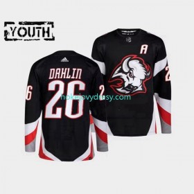 Dětské Hokejový Dres Buffalo Sabres Rasmus Dahlin 26 Adidas 2022-2023 Reverse Retro Černá Authentic